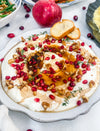 Whipped Goat Cheese with Pomegranate & Pistachios, served with Crostini