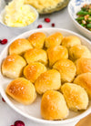 Parker House Rolls with Whipped Sea Salt Butter