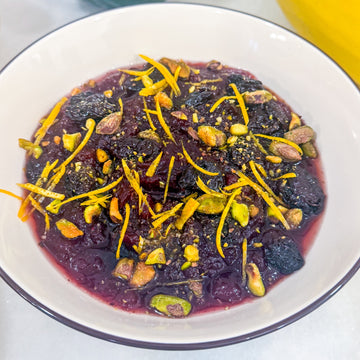 Orange Cherry & Pistachio Cranberry Sauce