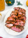 Apple Cider Glazed Pork Tenderloin