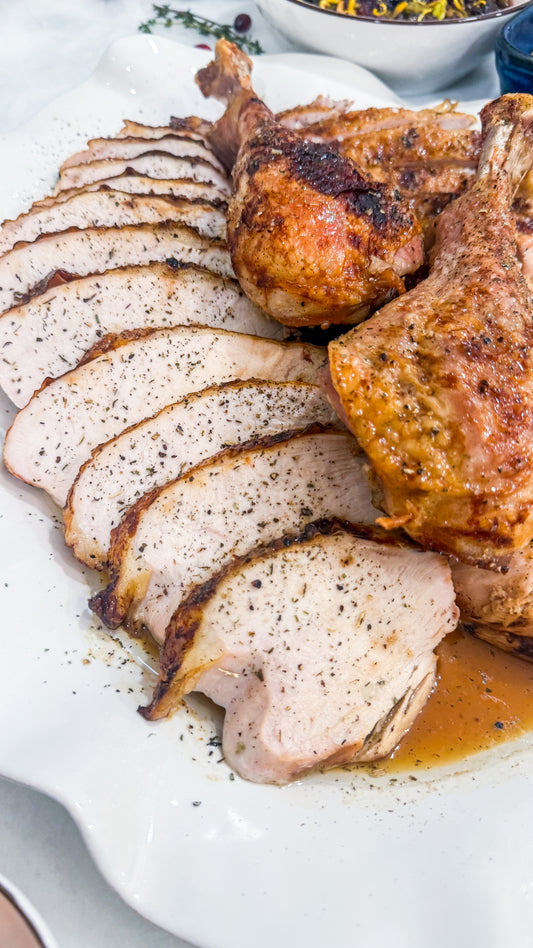 Herb Roasted Turkey Breast, White Meat