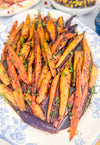 Fig Balsamic Roasted Carrots with Thyme