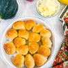 Parker House Rolls with Whipped Sea Salt Butter