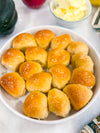 Parker House Rolls with Whipped Sea Salt Butter