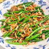 Garlic Herb Green Bean Casserole with Crispy Shallots & Almonds