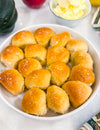 Parker House Rolls with Whipped Sea Salt Butter