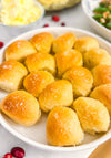 Parker House Rolls with Whipped Sea Salt Butter