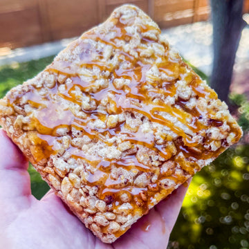 Salted Caramel Rice Krispie Treats