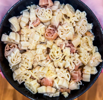Frozen Fall Harvest Pasta with Olive Oil and Parmesan