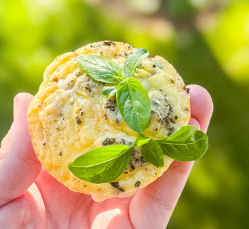 Sun-Dried Tomato, Mozzarella & Basil Egg Bites