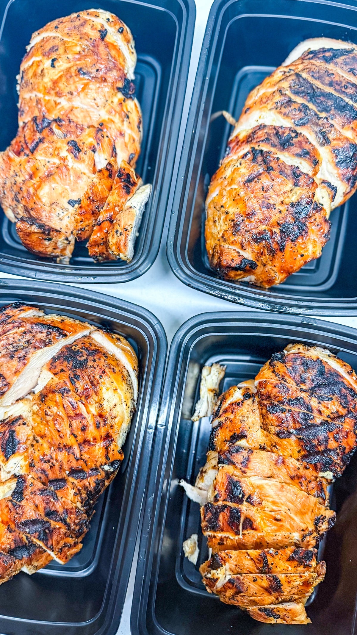 1LB Sliced Grilled Chicken Breasts