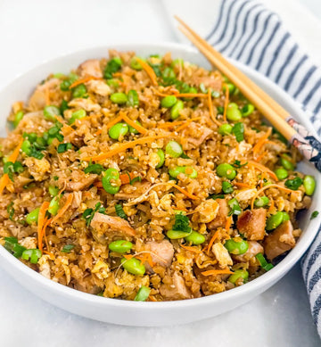 Frozen Chicken & Egg Cauliflower Fried Rice
