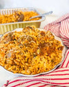 Frozen Italian-Style Meatballs with Tomato-Parmesan Orzo