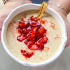Creole Cream Cheese &amp; Strawberry Overnight Oats
