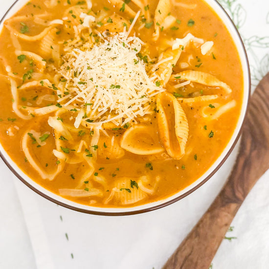 Frozen Tuscan Unstuffed Shells Soup