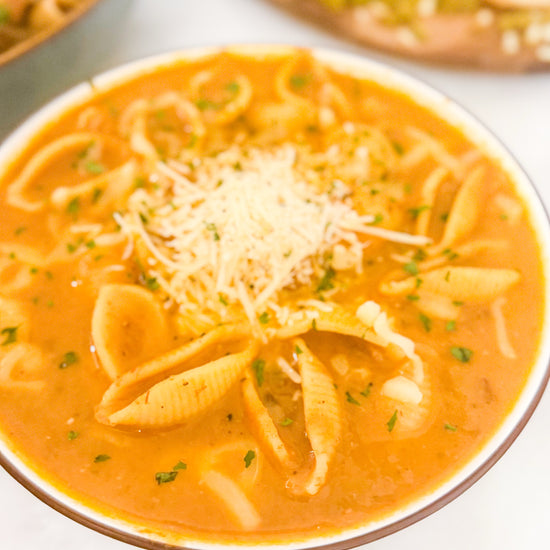 Frozen Tuscan Unstuffed Shells Soup