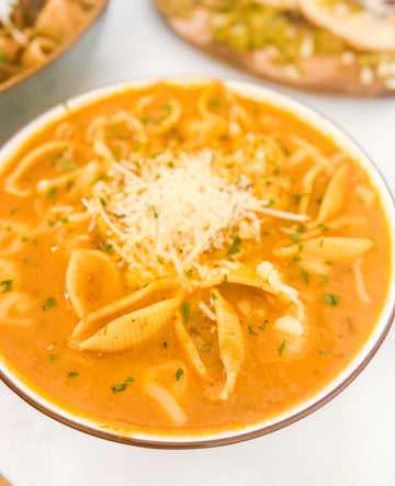 Frozen Tuscan Unstuffed Shells Soup