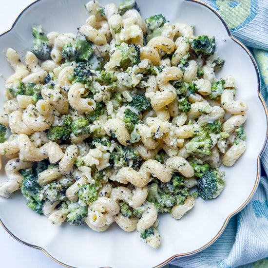 Three Cheese Broccoli Mac
