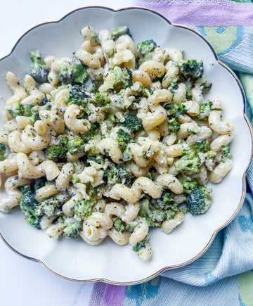 Three Cheese Broccoli Mac