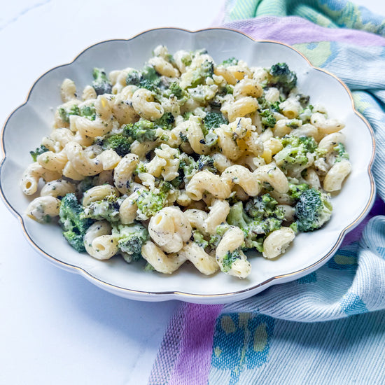 Three Cheese Broccoli Mac