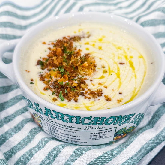 Frozen Stuffed Artichoke Soup