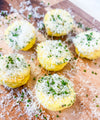 Parmesan, Coastal Cheddar and Chive Egg Bites