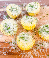 Parmesan, Coastal Cheddar and Chive Egg Bites