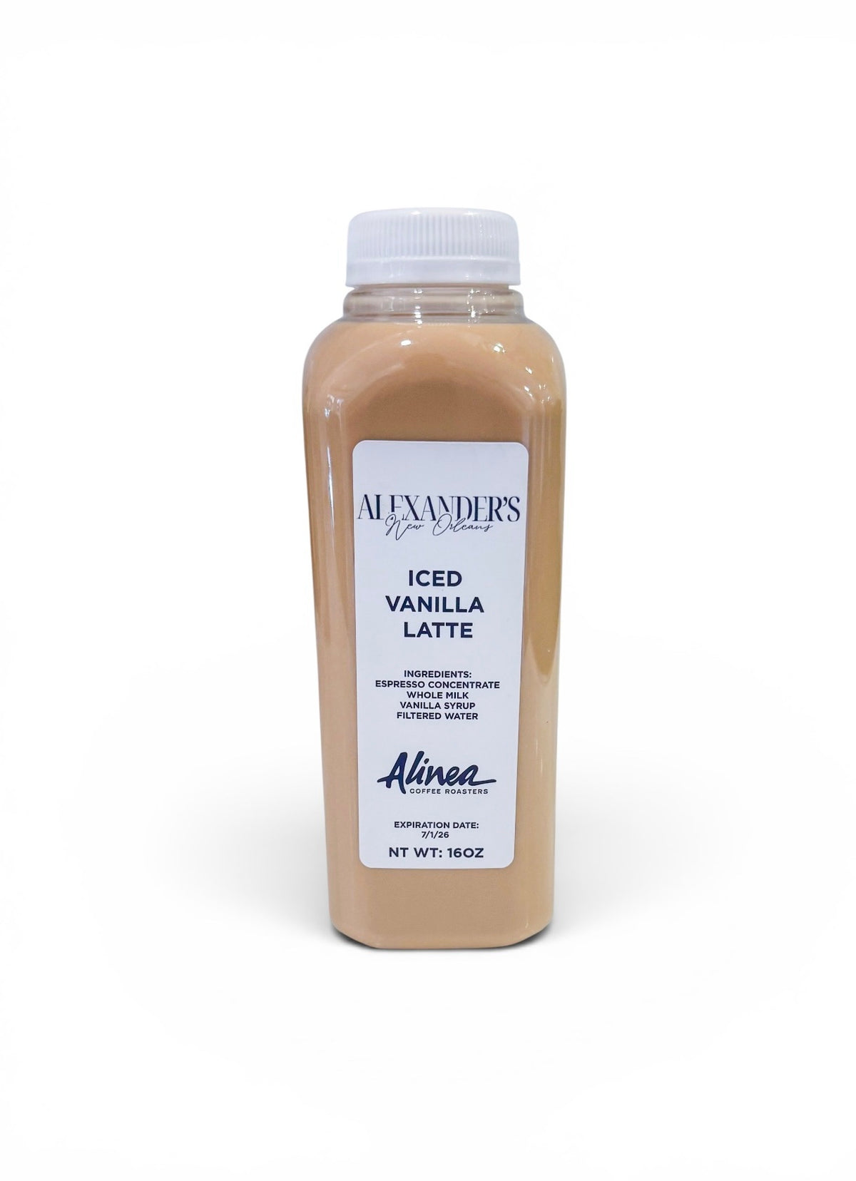 Alinea x Alexander’s Vanilla Iced Whole Milk Latte